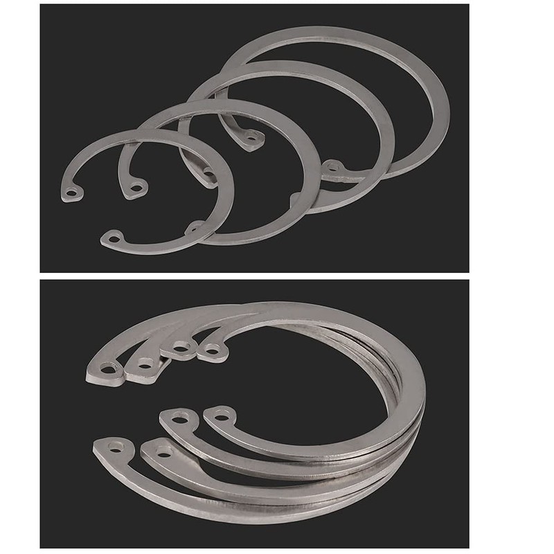 ANSIEDIO C-Clip Snap Ring Internal Circlip Stainless Steel Internal Circlip