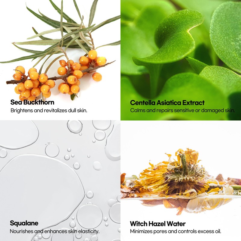 Epielle Hydrating Sheet Mask 6 Pack, Soothing & Restoring Face