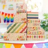 Pack of 8 Children's Gift Wrapping Paper, Eco Kraft Gift