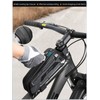 Ultra Supportive Bicycle Bag Frame, Waterproof Bicycle Frame Bag, Self-Closing