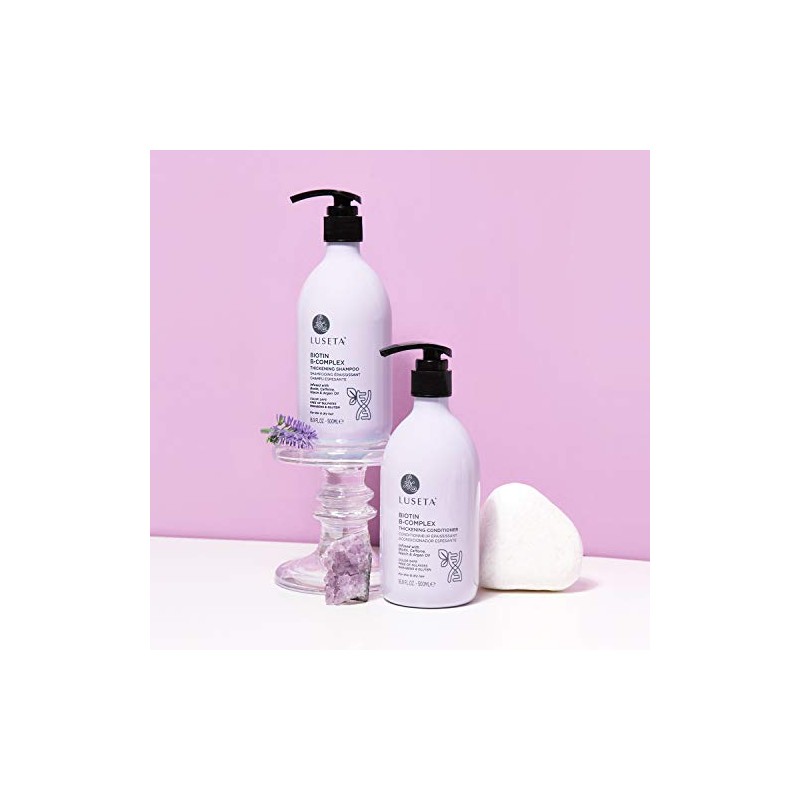 Luseta Biotin B-Complex Acondicionador engrosamiento para crecimiento y fortalecimiento del