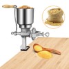 Manual Grain Grinder, Hand Operated Corn Grain Mill Grinder, Table