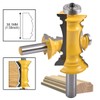 HOHXEN 2 Pcs 1/2" Shank Frame Crown Mitered Door &