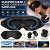 3D Sleep Eye Mask for Light Blocking – Contoured Eye