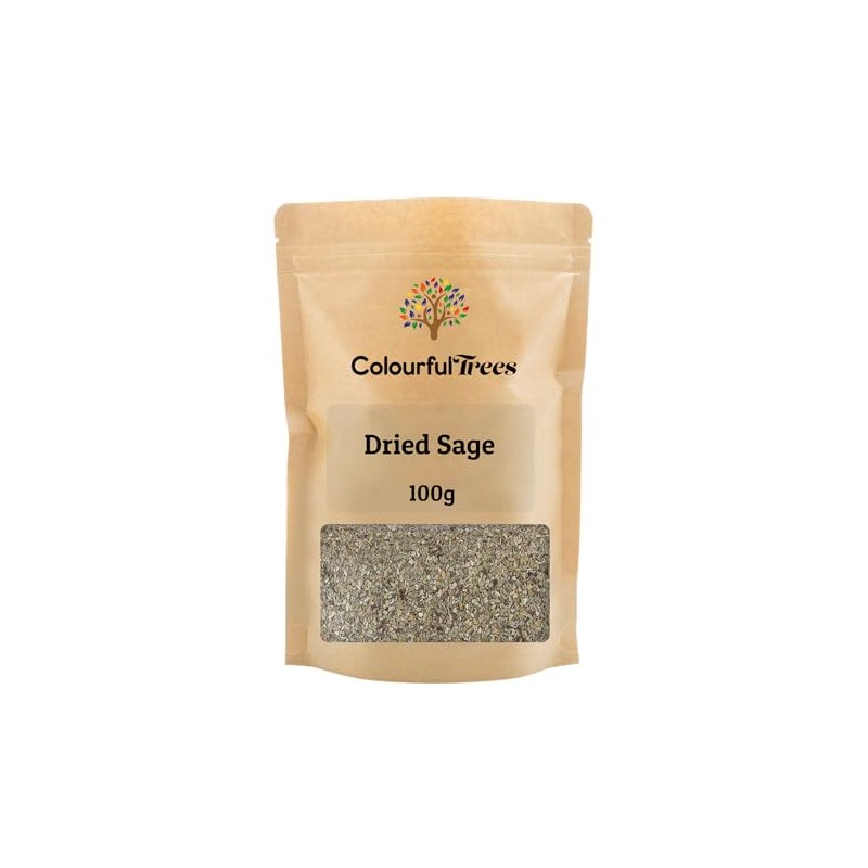 Dried Sage 100g by Colourful Trees