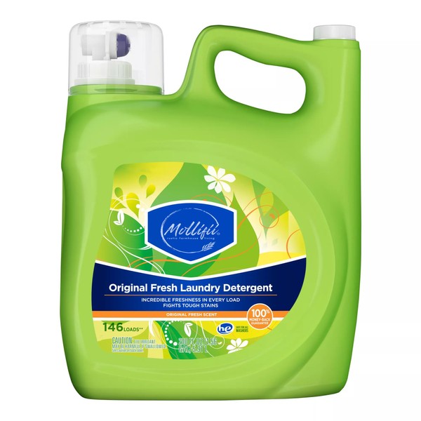 Liquid Laundry Detergent - Fresh Scent, 146 loads/200 oz., Mfr: