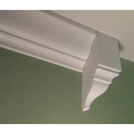 Crown Molding Corners END CAP Crown Molding End Return CROWNCORNERS brand wood - RIGHT fits 3 - 3 5/8 inch crown molding