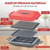 Mico Dingker Microwave Toastie Sandwich Maker, Snack Maker & Panini