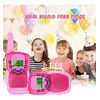 Walkie Talkies para Niños, 2Pzs Walkie Tokis Niños con Linterna