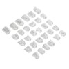 30pcs Pinky Toe Protector Anti Friction Breathable Transparent Ultra Thin