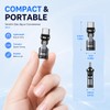 USB C Adapter, PD 240W USB C 90 Degree Adapter,