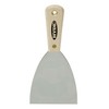 Putty Knife, 4in.W., Wood, 4in.L.