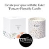 Terrazzo Plantable Candle