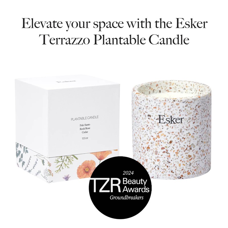Terrazzo Plantable Candle