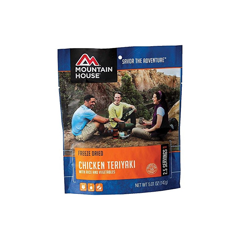Mountain House Chicken Teriyaki with Rice - 2 Servings