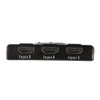 PUSOKEI HDMI Switch, 3-Port HDMI Multidisplay, HDMI Switch 3x1 Switch
