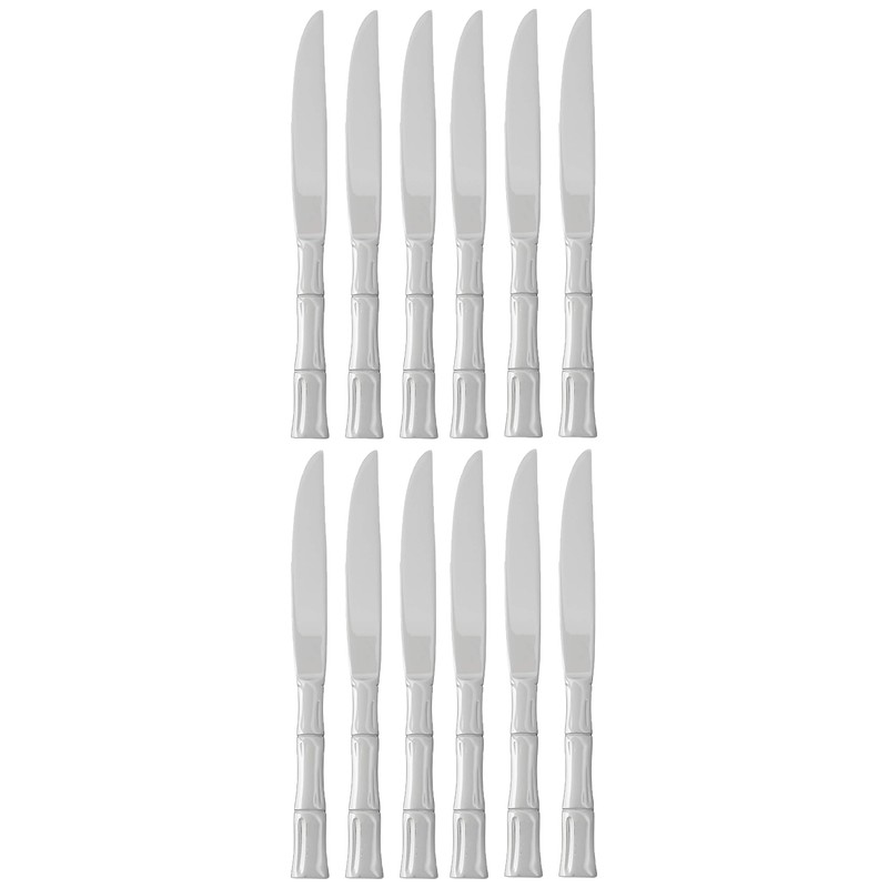Fortessa Royal Pacific 18/10 Stainless Steel Flatware Solid Handle Steak