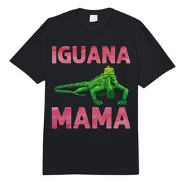 Iguana Art for Mom Girls Women Lizard Reptile Iguana Lover Comfort Colors Adult Heavyweight T-Shirt