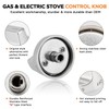Upgraded W11239985 Stove Knob Replacement Compatible with Whirlpool Gas Ranges