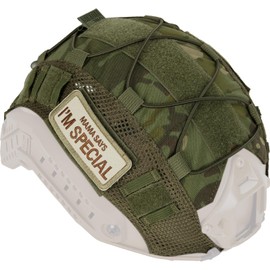 OneTigris Tactical Helmet Cover 06 Fast Helmet Cover for Ballistic Fast Helmet in Size L & Fast PJ Helmet in Size L/XL