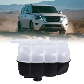 FuseRish 21710-1LA1A Radiator Reservoir Tank Assembly Compatible with Infiniti QX80 2014-2020 5.6L, QX56 2011-13 5.6L; Compatible with Nissan Armada 2017-2024 5.6L Coolant Overflow Tank Expansion Tank