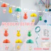 Eambrite 6 PCS Easter Bunny Decorations Honeycomb Paper Ball, Hanging