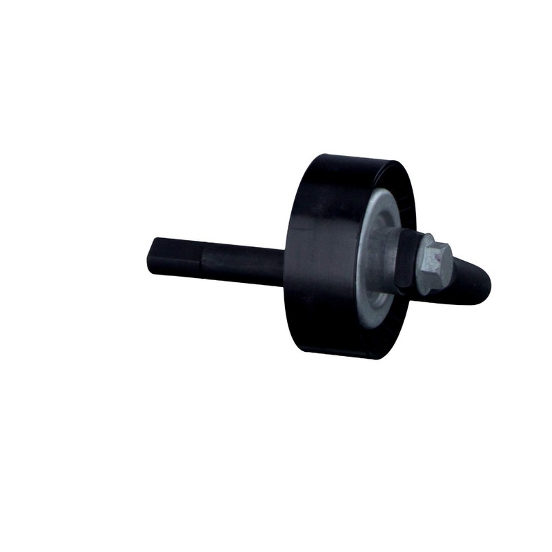 febi bilstein 30116 Tensioner Pulley with Holder for V-Ribbed Belt,