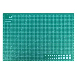 A3 Cutting Mat 45cm x 30cm - Crafting Board Mat, Self Healing, Double Sided, for Quilting, Sewing, Scrap Booking, Fabric & Paper Craft. Flexible, Non-Slip