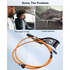 Antenna Base Mount Cable Compatible with Ford F150 2015 2016 2017 2018 2019 2020 Replace GL3Z-18A984-AA GL3Z18A984AA