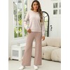ANRABESS Womens Two Piece Outfits Lounge Sweater Sets Casual Pullover