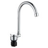 Foldable Faucet for Motorhome 360°Rotation Kitchen Faucet Sink High Arch