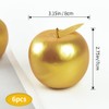 LUEYAO Artificial Apples Fake Apples Fake Fruit Lifelike Simulation Apples