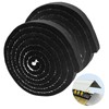 2PCS Metal Roofing Felt Closure Strips, Universal Vented Ridge Material
