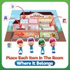 Kibbit Movers - Educational Board Game for Improving Categorization, Vocabulary,
