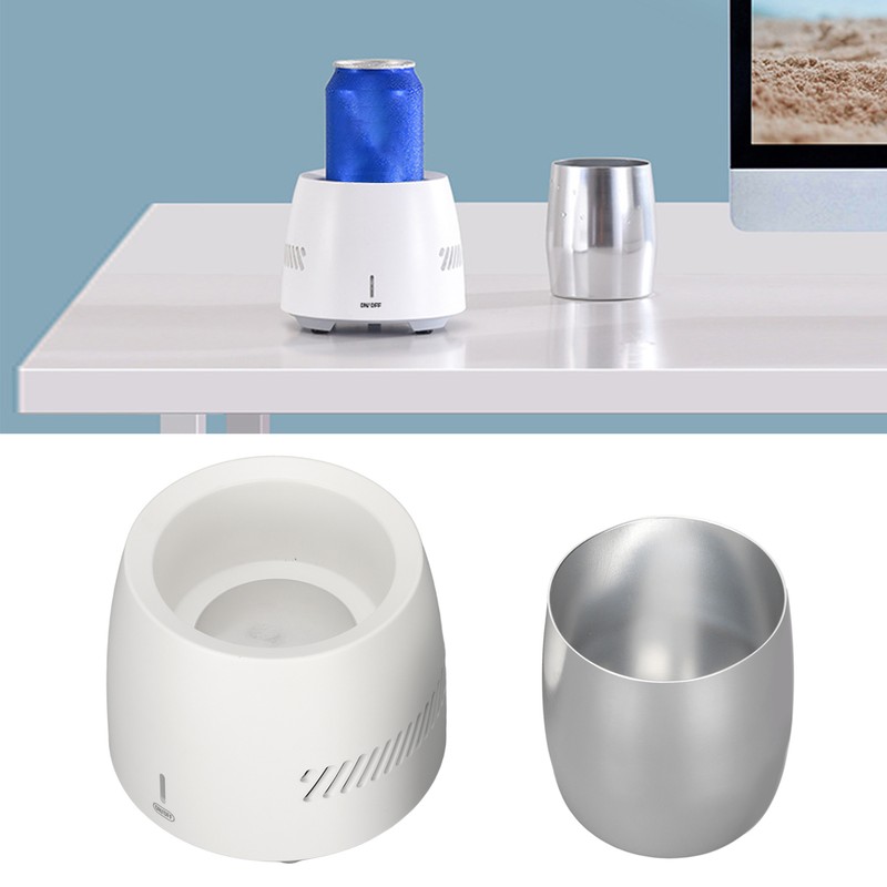 Drink Cooler 350ML Capacity Desktop Smart One Button Start Beverage