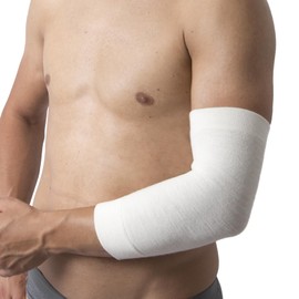 BEMAN® Hypoallergenic Thermal Combination for Women Polyester 80% Wool Item 554 3 Circonferenza Gomito 32-37 cm Bianco