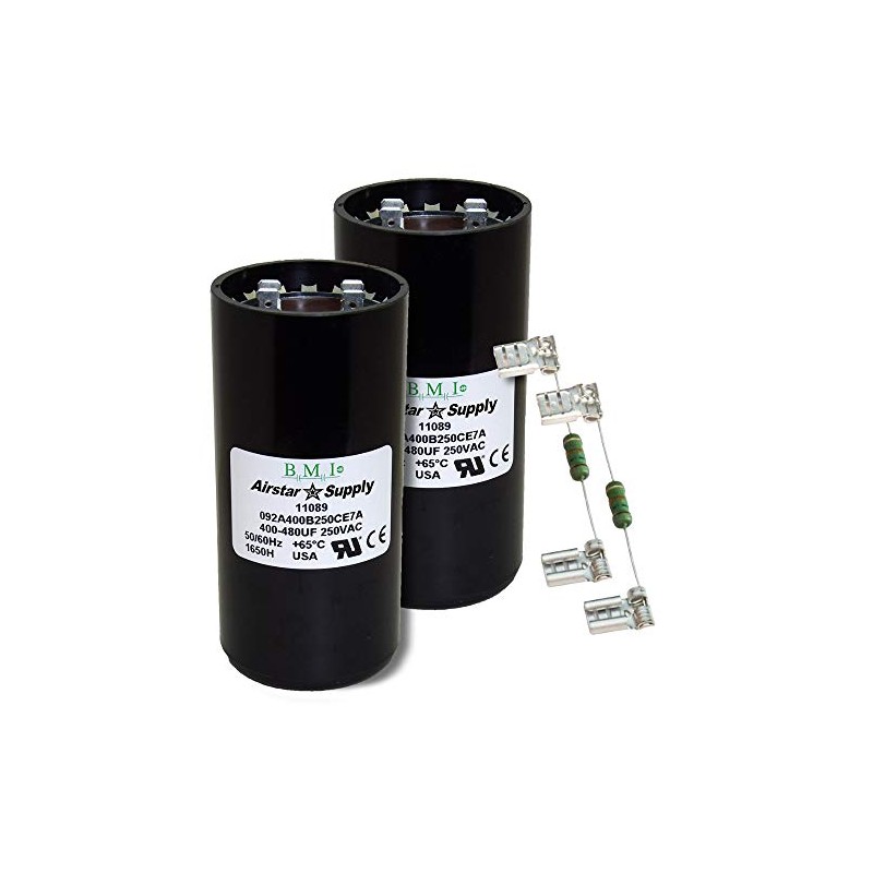 (2) Pack, 400-480 uF x 250 VAC - BMI/USA Start