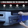 carpart2021 Front Bumper Tow Hook License Plate Mount Bracket For