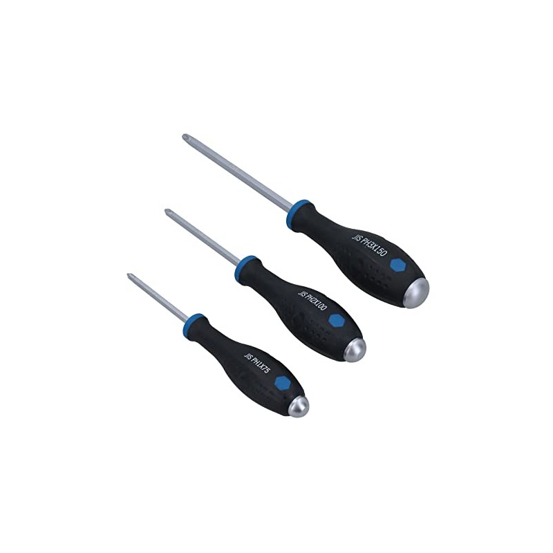 JIS Pound Thru Screwdriver Set 3PC JIS1 JIS2 JIS3 Japanese