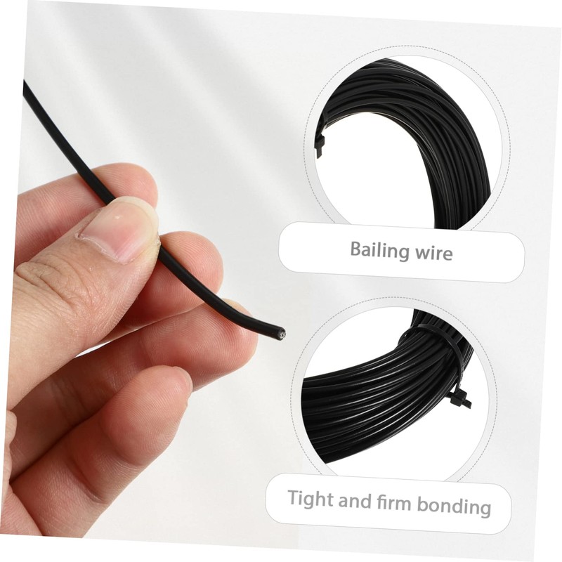 GLEAVI 25m Stainless Steel Cable Wire Coated Rope for Curtain