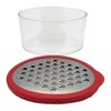 Handy Housewares Mini Grater with Container - Ideal for Grating
