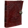 OVERDOSE Gautam Buddha Journal Notebook Handmade Leather Travel Diary Writing