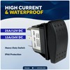 Five Oceans 3-Pin (On)-Off-(On) Momentary Rocker Switch, Waterproof, 12V, for