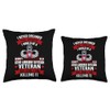 Grumpy Old 82nd Airborne Division Veteran Paratrooper Throw Pillow