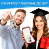 9 Pcs Photo Keychain (1.3 x 2inch) Mini Picture Frame