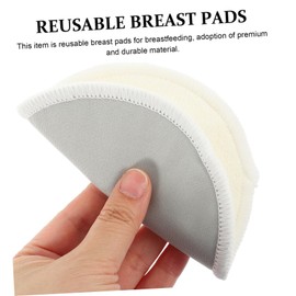 Ipetboom 10pcs Born Essentials Reusable Nursing Pads Washable Breathable and Comfortable