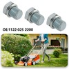 Briny River 4 Pieces M10 Chainsaw Decompression Valve Blanking Plug