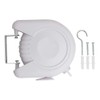 JVL 12M Outdoor Wall Mountable Retractable Clothes Line