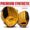 Franklin Sports Baseball and Softball Glove - Fieldmaster Adult +