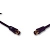 0.5m Gold Coaxial Male to Male Audio Video Cable 1